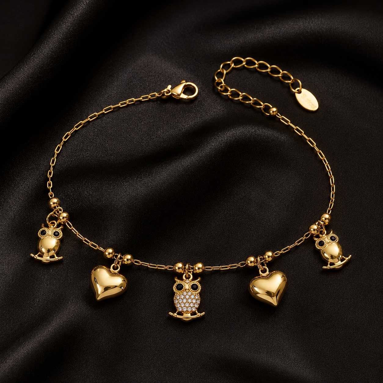 Bracelet Charms Chouette