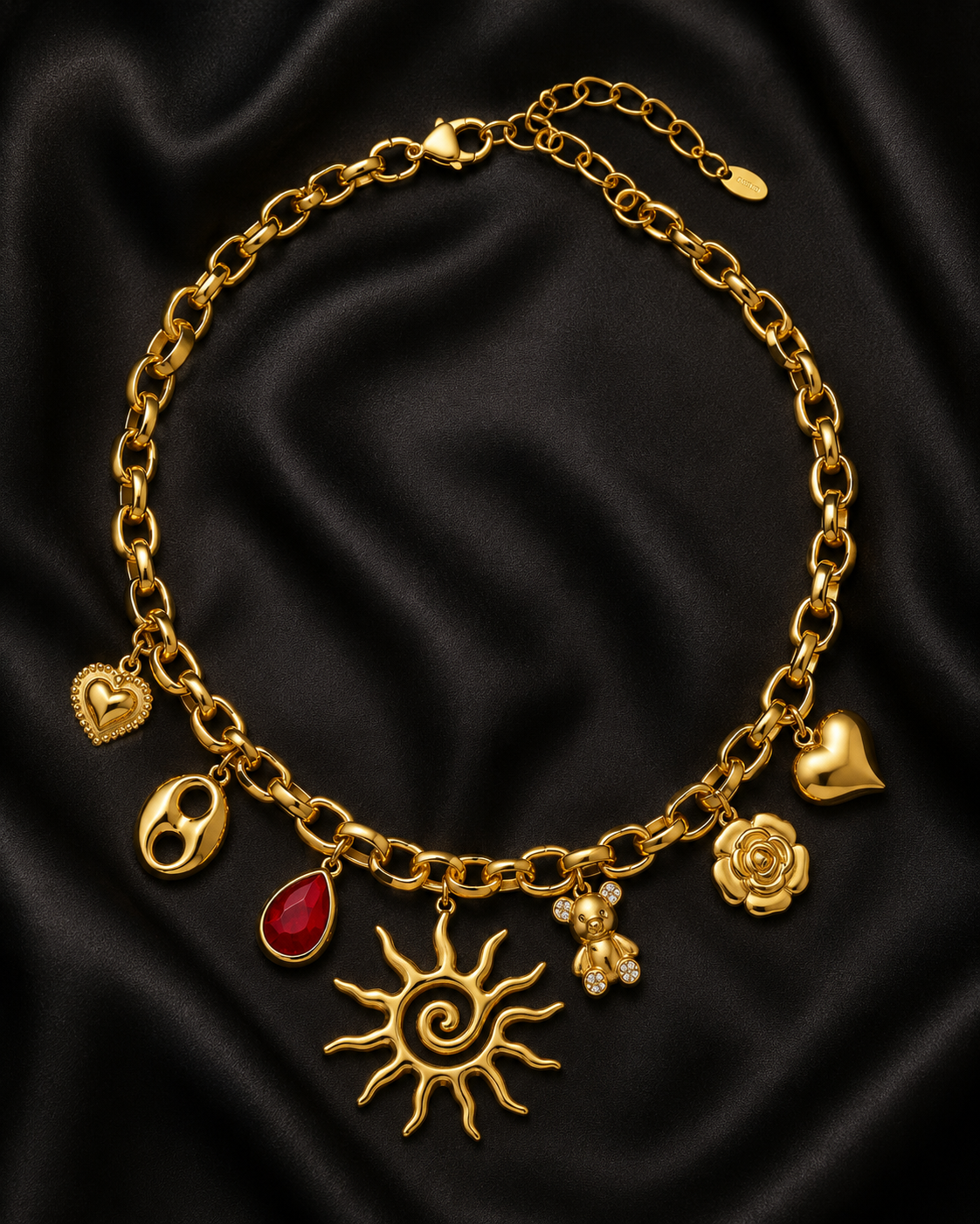 Collier Charms Soleil