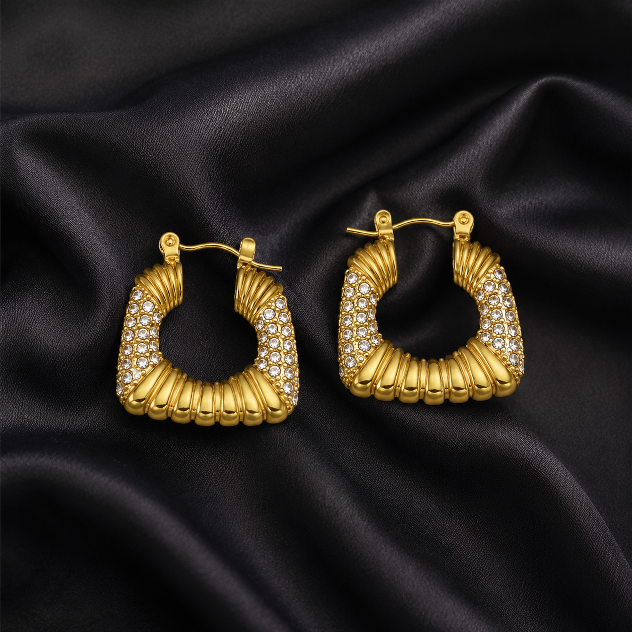 Boucles Cristalline Blanc — flat lay