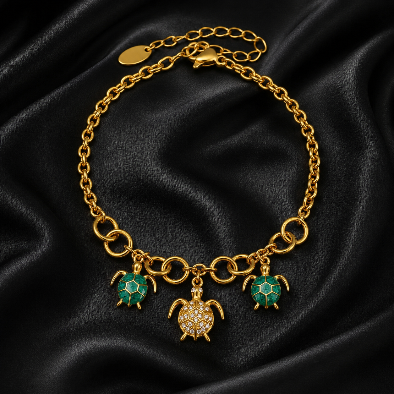 Bracelet Ocean Glow à plat