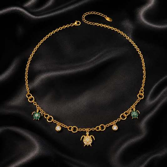 Collier Ocean Glow à plat