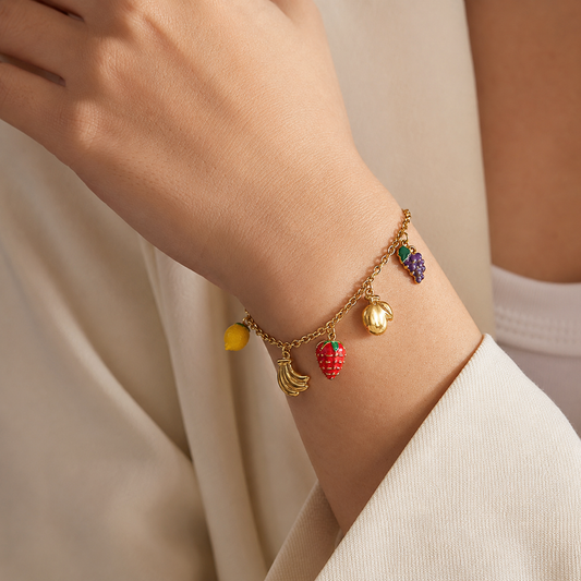 Bracelet Charms Lovevale porté