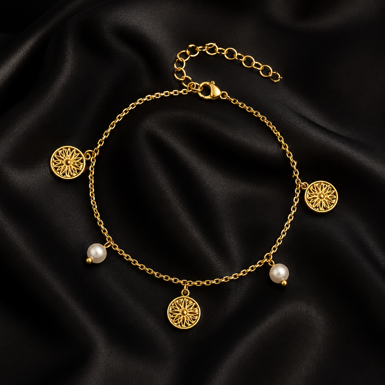 Ensemble Soléa blanc bracelet