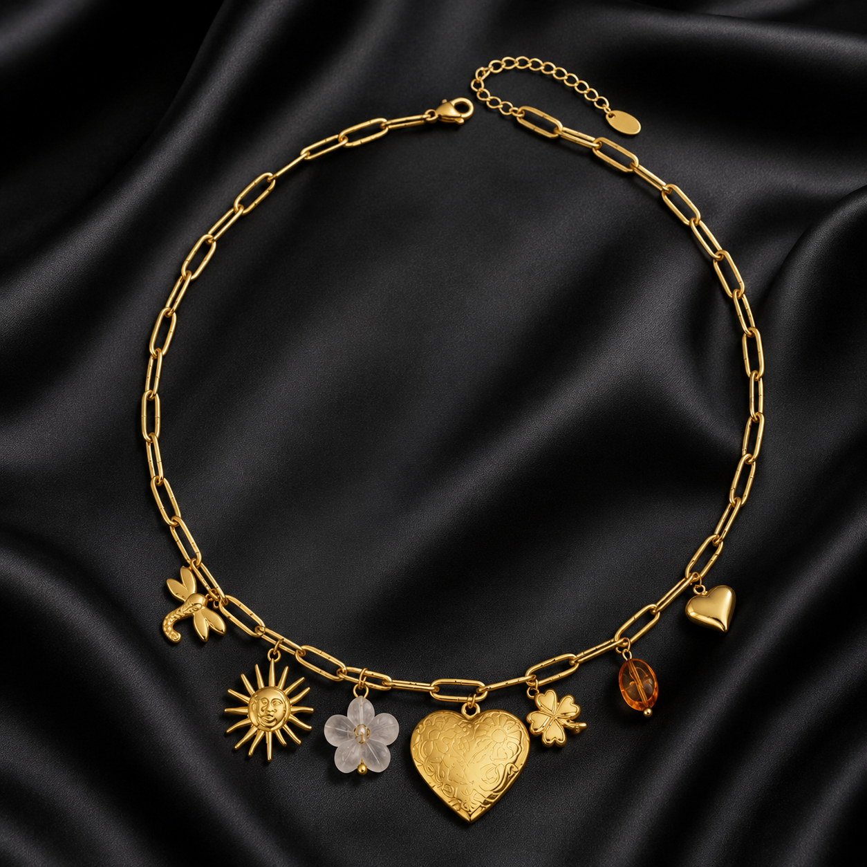 Collier Talisman d'Or